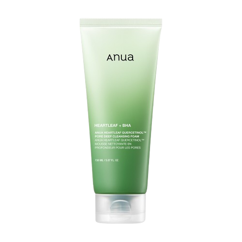 ANUA HEARTLEAF QUERCETINOL PORE DEEP CLEANSING FOAM